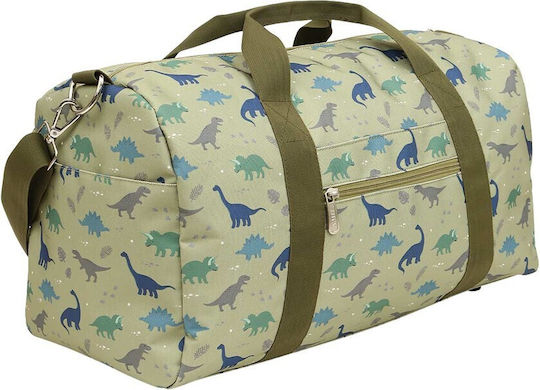 A Little Lovely Company Sack Voyage 26lt Silver Fabric L46xW22.5xH25cm