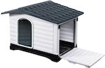 Plastic Dog House Gray 70x92x66cm