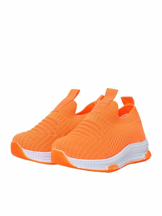 Potre Παιδικά Sneakers Slip-on Πορτοκαλί