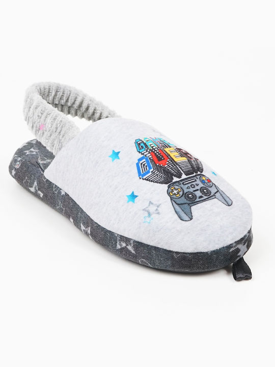 Piazza Shoes Boys Slippers Gray