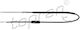Topran Handbrake Cable for Ford Transit