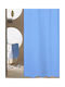 San Lorentzo LINER PEVA Κουρτίνα Μπάνιου 180x180cm Μπλε