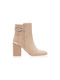 Wildleder Stiefeletten Damen Braun