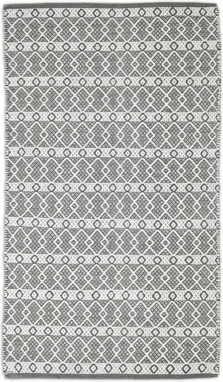 Koulis Carpets Σετ Καλοκαιρινά Χαλιά Κρεβατοκάμαρας Βαμβακερά Γκρι 3τμχ