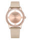 Kenneth Cole LADIES Women's Watch with Beige Leather Strap