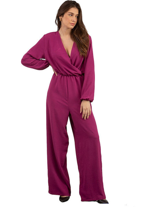 Simple Fashion Burgunder Jumpsuit