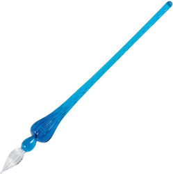 Writing Pen Blue Glass