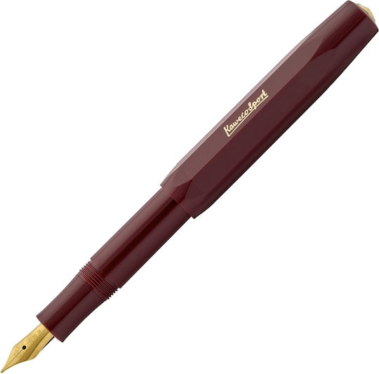 Kaweco CLASSIC Sport Writing Pen Extra Fine Burgundy made of Plastic with Blue Ink