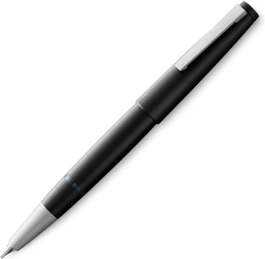 Lamy Stilou Medium Negru Cu Cerneală Neagră