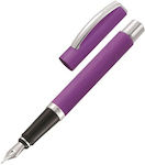 Online Writing Pen Medium Purple with Purple Ink