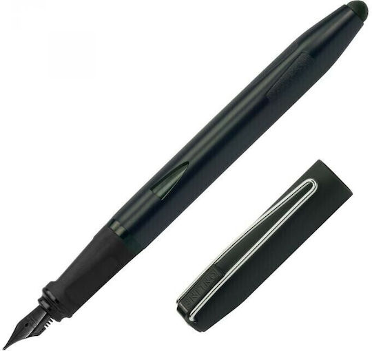 Online Füllfederhalter Mittel 1.4mm Schwarz aus Kunststoff mit schwarzer Tintenfarbe