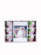 Karvounis Set of Cups Tea Ceramic White 12pcs