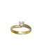 Kontopoulos Single Stone from Gold 14K