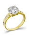 Kontopoulos Single Stone from Gold 14K