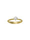 Kontopoulos Single Stone from Gold 14K