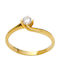 Kontopoulos Single Stone from Gold 14K