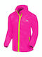 Wasserdicht Kinder Sportjacke Kurz Rosa