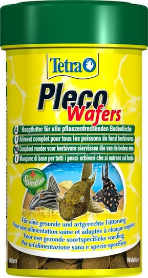 Tetra WAFER Τροφή για Ψάρια Βυθού σε Ταμπλέτες με Σπιρουλίνα 100ml 48γρ.