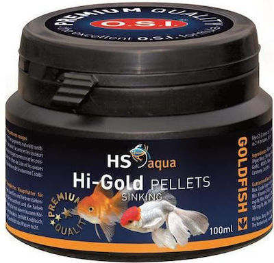 HS Aqua Goldfish Food Granules with Spirulina 100ml