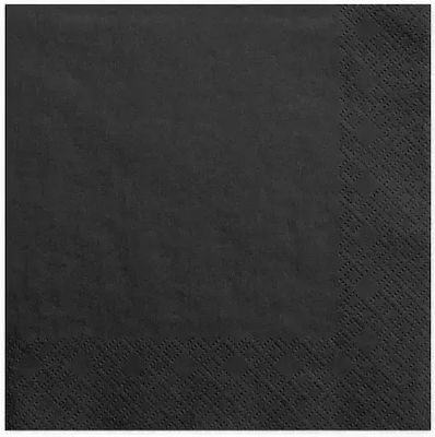 Χαρτοπετσέτες Schwarze 33x33cm. 20Stück