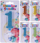 Birthday Candle "1" Multicolored S37354240