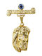 Roloi Kaliamanis Child Safety Pin made of Gold 14K