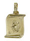 Roloi Kaliamanis Anhänger Kinder Amulett mit Kette aus Gold 14K ZP1001