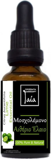 Gaia Products Αιθέριο Έλαιο Lime με Σταγονόμετρο 5ml