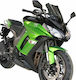 Fabbri Getöntes Visier Motorrad Sport für Kawasaki Z 1000 K126/XDX