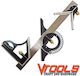 Vtools Γωνιόμετρο Μαραγκών με Μοιρογνωμόνιο και Αλφάδι