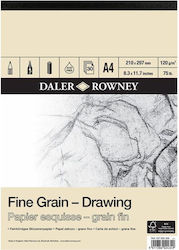 Daler Rowney Bloc de Desen A4 21x29.7cm 1buc