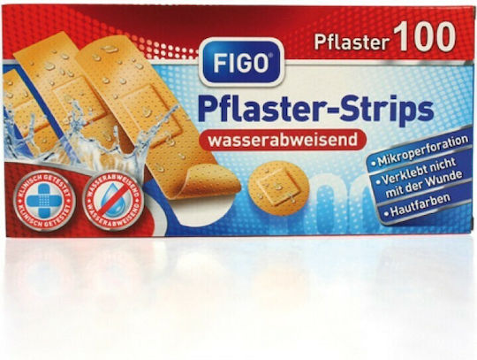 Figo Pflaster Strips Αυτοκόλλητα Επιθέματα 100τμχ