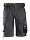 Snickers Workwear AllroundWork Βερμούδα Εργασίας Μαύρη