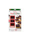 Decora Set Christmas Cake Molds Plastic Brown Height 2.2cm. 2pcs