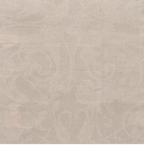Le Jacquard Francais Τραπεζομάντηλο Ροτόντα Λινό Μπεζ Φ175εκ.