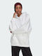 Adidas sportswear W ALL SZN Women's Hooded Fleece Sweatshirt White