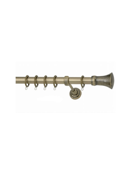 Import Hellas Metallisch Vorhangstange Νo6 Einf...