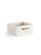 La Redoute Interieurs Dekorativer Korb Stoff mit Griffen Beige 31cm