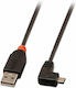Lindy Regular USB 2.0 to micro USB Cable Μαύρο 2m (31977)