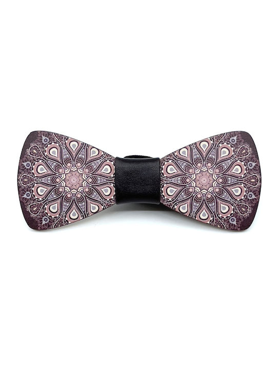 Legend Accessories Wooden Bow Tie Purple