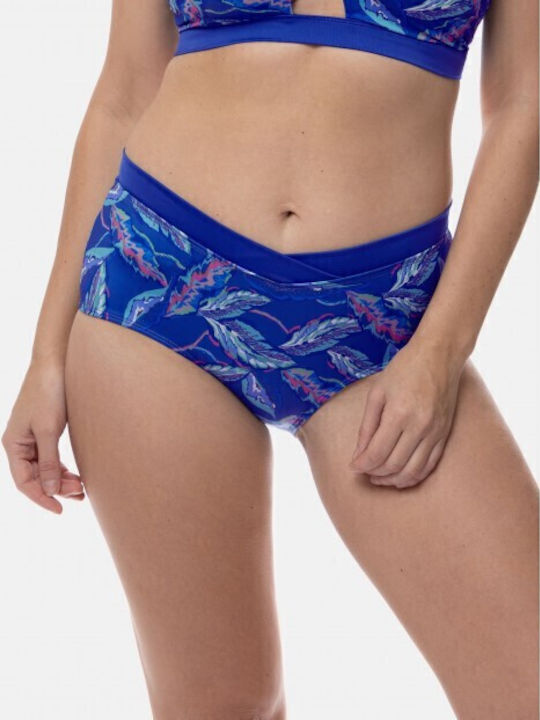 Dorina Bikini Slip Ψηλόμεσο Μπλε