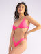 Set Bikini Brazil High Waist Fuchsia