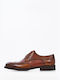 Philippe Lang Men's Leather Oxfords Tabac Brown