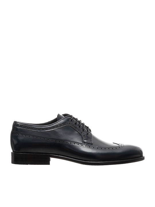 Δερμάτινα Ανδρικά Oxfords Μπλε