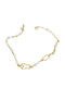 Mentzos Kinderarmband Kette aus Gold 9K