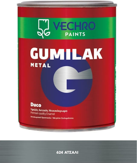 Vechro Varnish Colour Corrosion Inhibitor Solvent GUMILAK 0.375lt Gray Shiny
