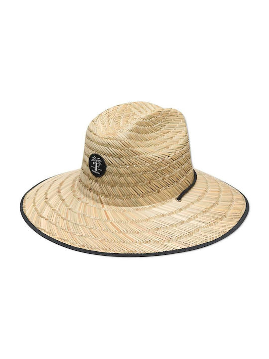 Femi Stories Wicker Women's Hat Beige