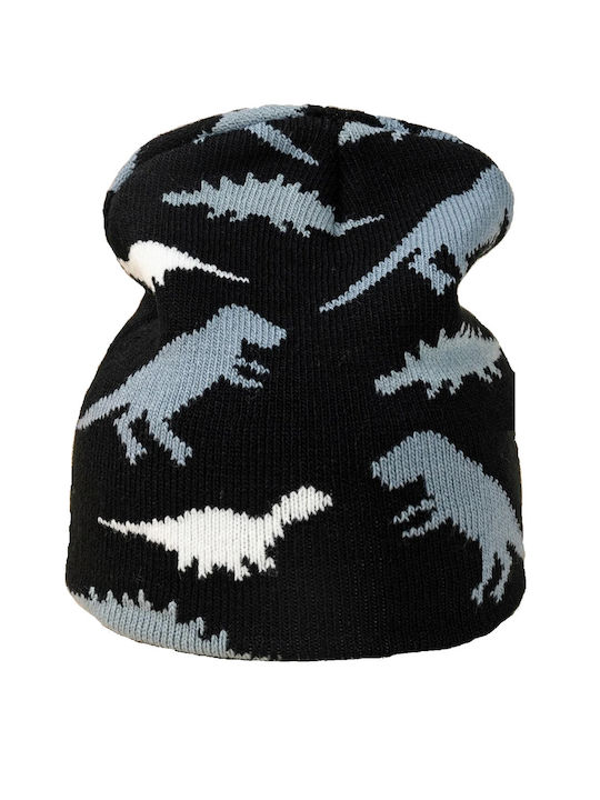 Tatu Moyo Kids Beanie Knitted Black