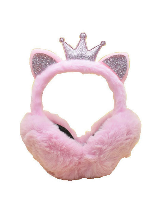 Tatu Moyo Earmuffs Fur Pink