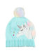 Tatu Moyo Kids Beanie Knitted Turquoise